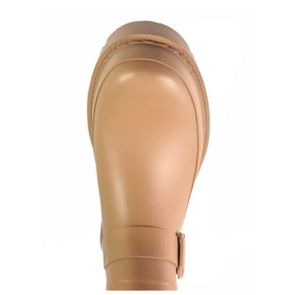 Time and Tru Women's Short Buckle Rain Pull on Boots Size 8M - Picture 2 of 5